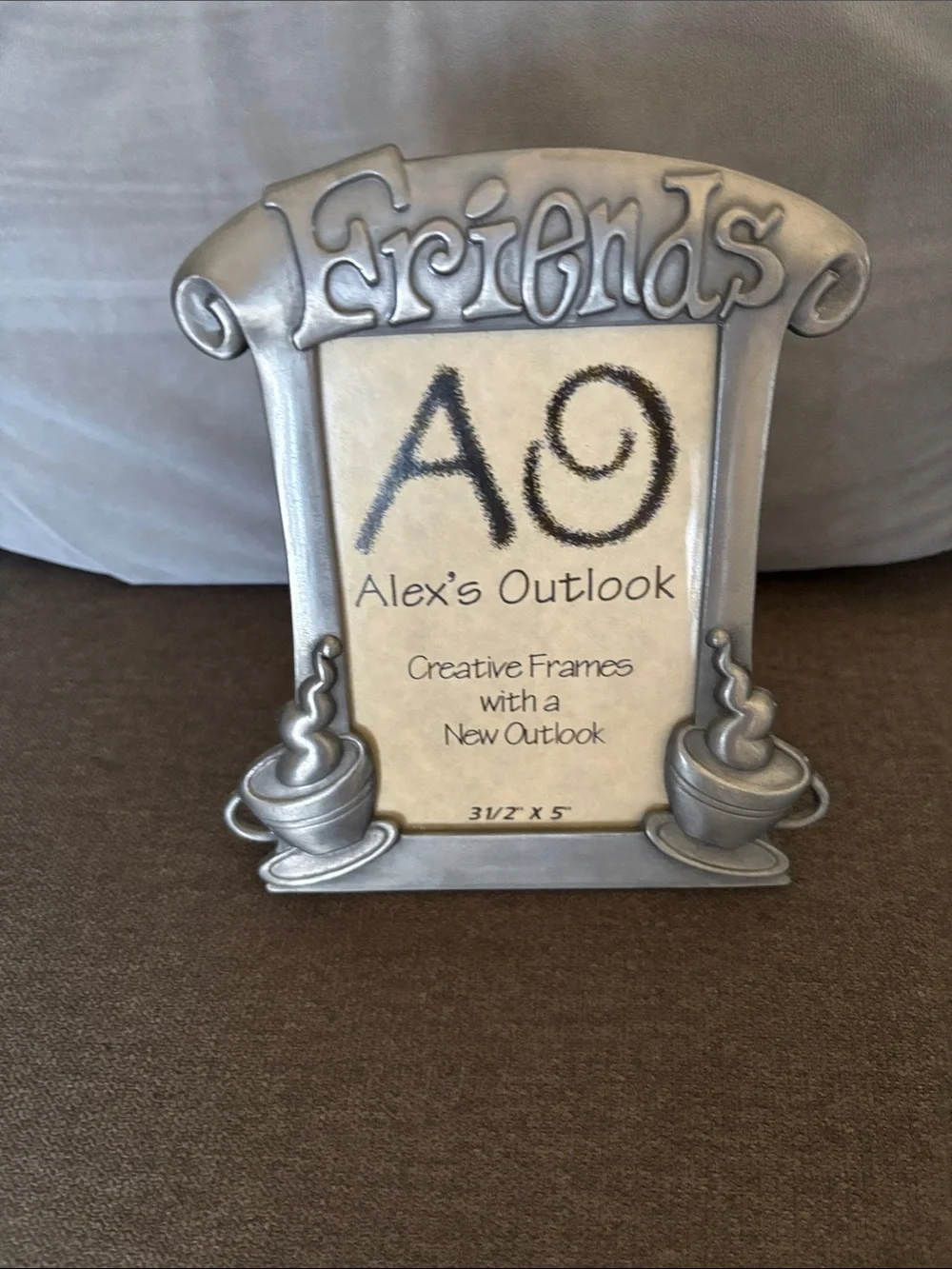 'Friends' Silver Decorative Photo Frame - Silver